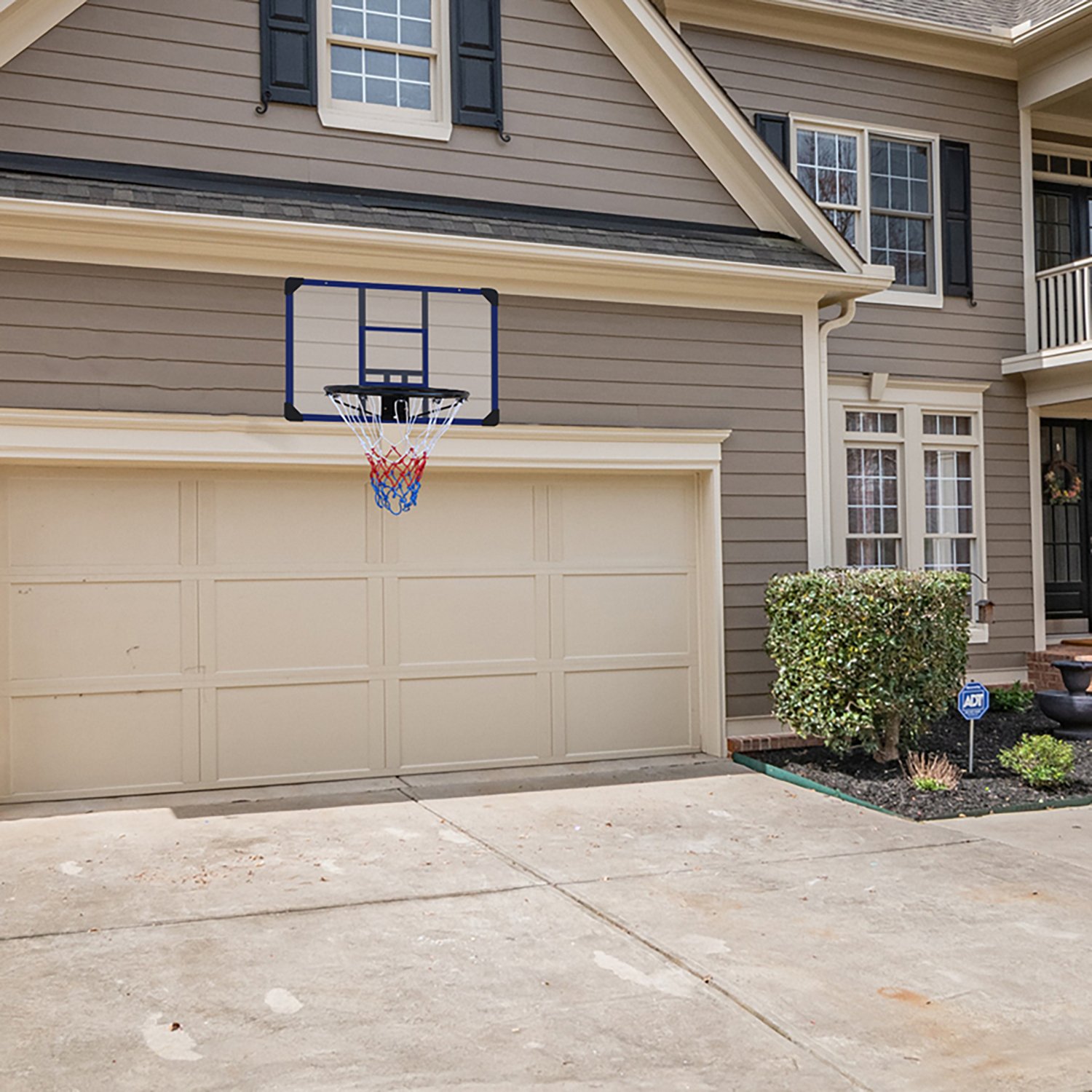 Trustmade 35x24 in Wall Mounted Basketball Hoop with Shatterproof Backboard - view number 5
