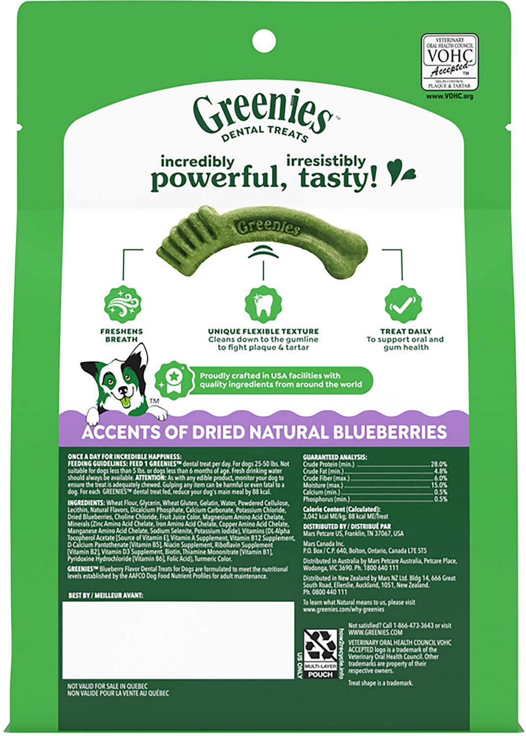 Greenies Adult Dental Dog Treats Regular