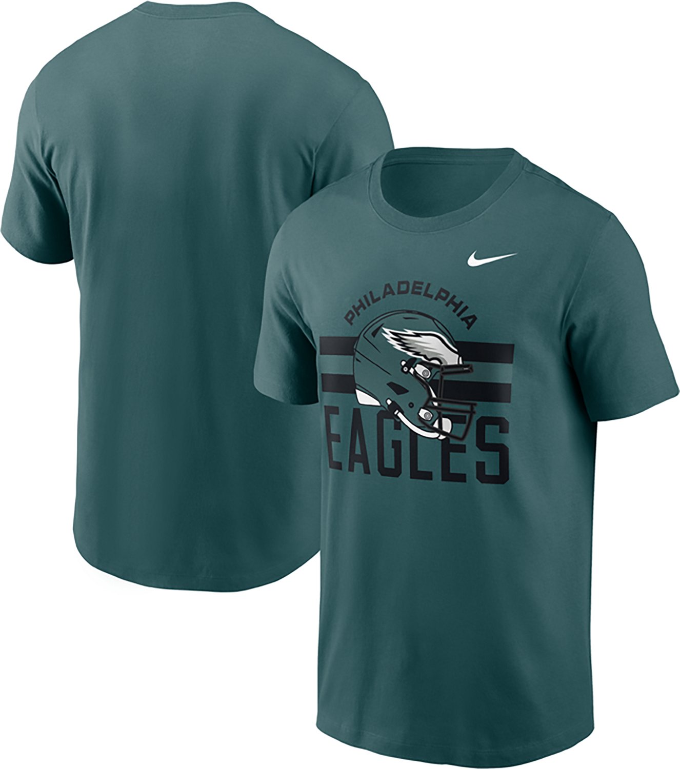 Nike Men's Philadelphia Eagles Essential Reflex Play Graphic T-shirt - view number 3