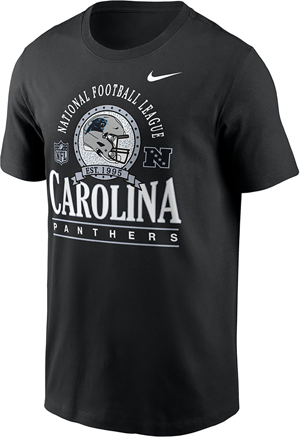 Nike Men's Carolina Panthers Rewind Essential Team Spirit Graphic T-shirt