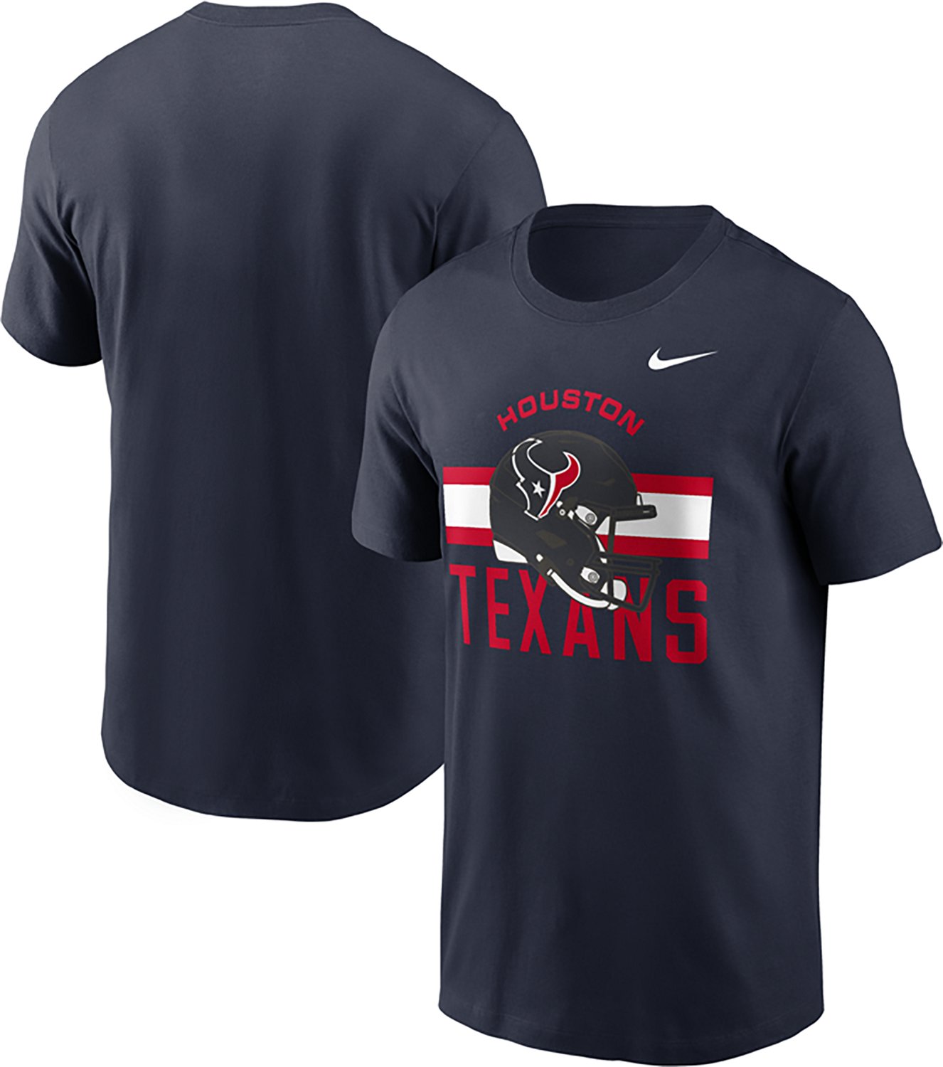Nike Men's Houston Texans Essential Reflex Play Graphic T-shirt - view number 3
