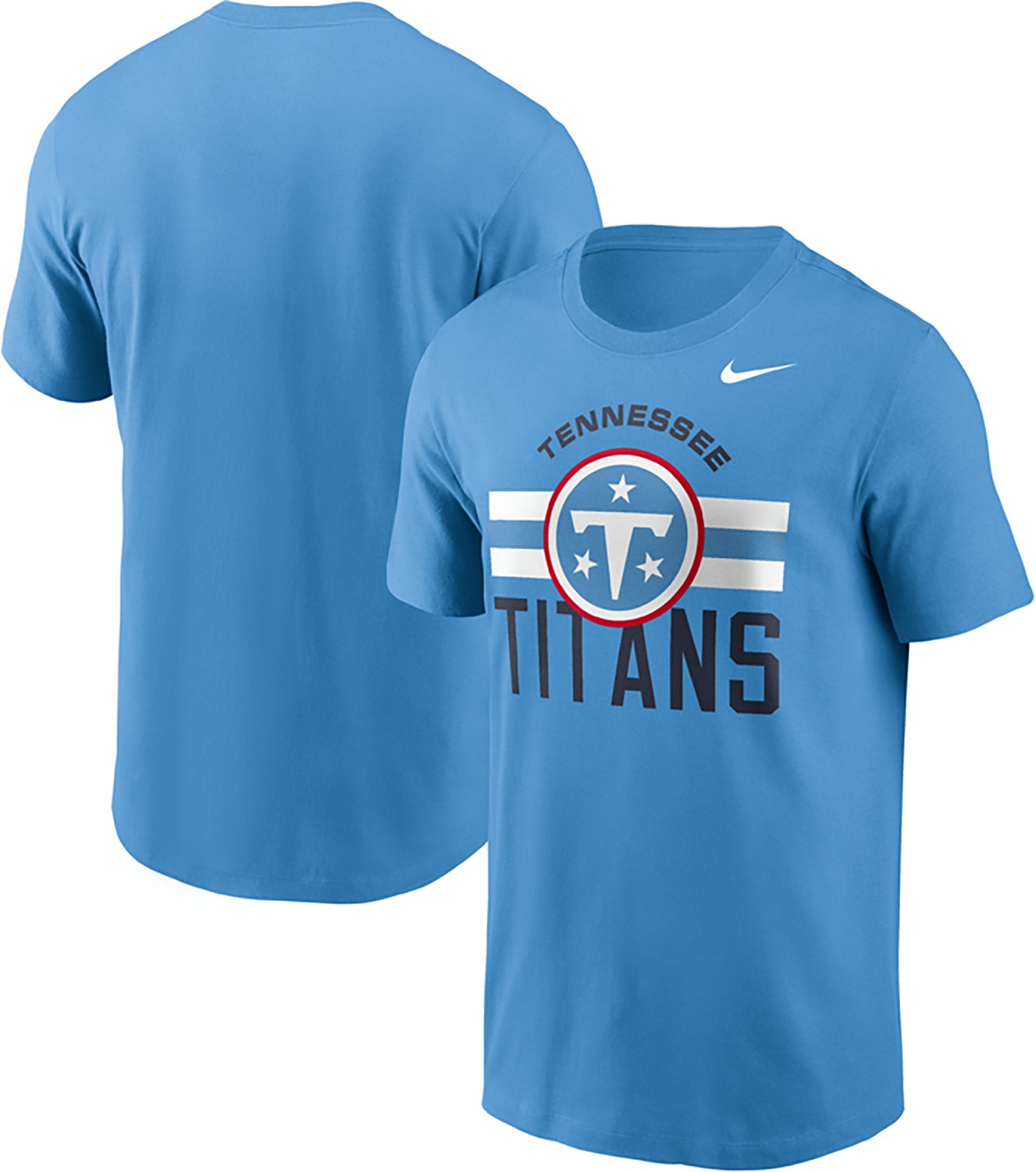 Nike Men's Tennessee Titans Essential Reflex Play Graphic T-shirt - view number 3