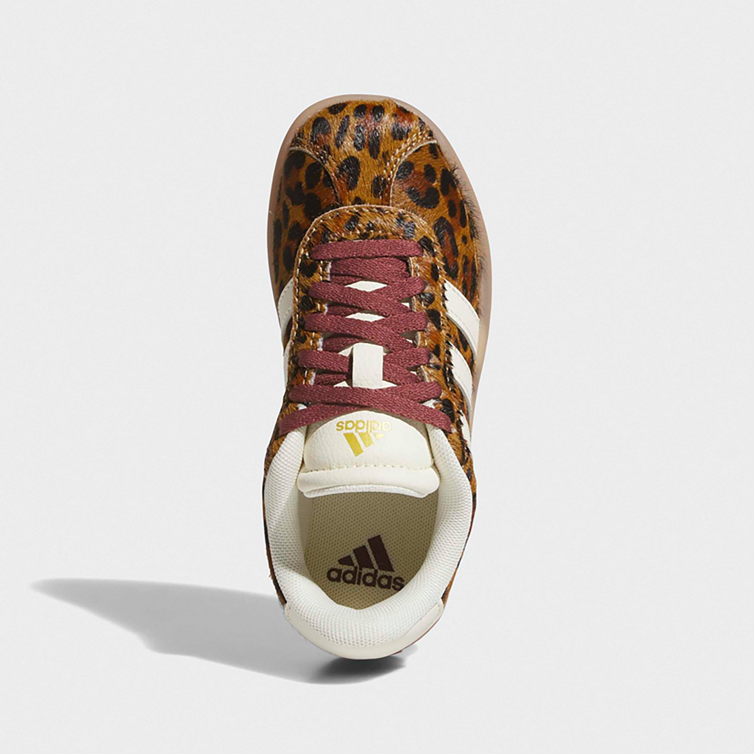 adidas Kids’ VL Court 3.0 Leopard PS Shoes - view number 5