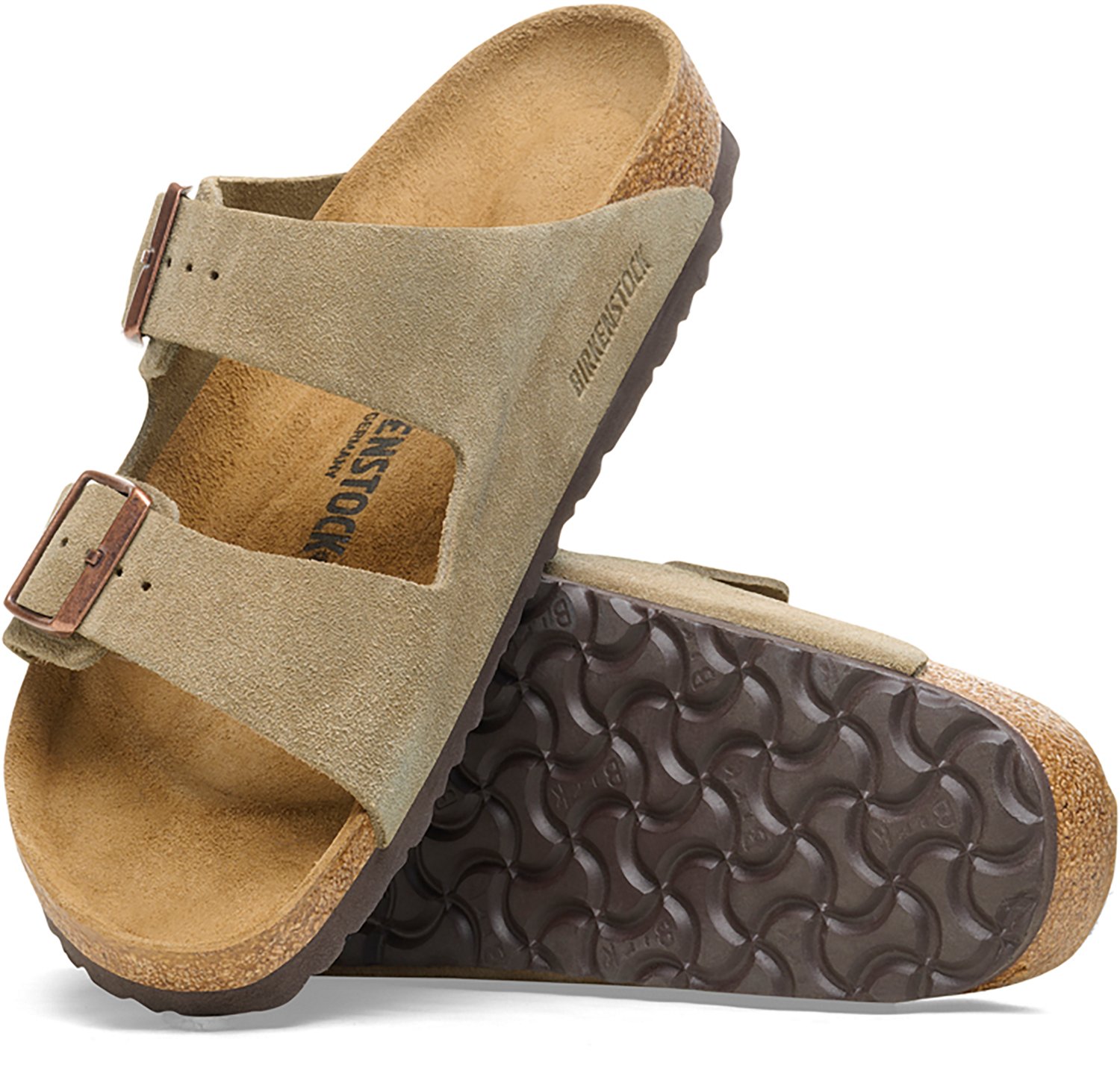Birkenstock Arizona Suede Leather Sandals - view number 3