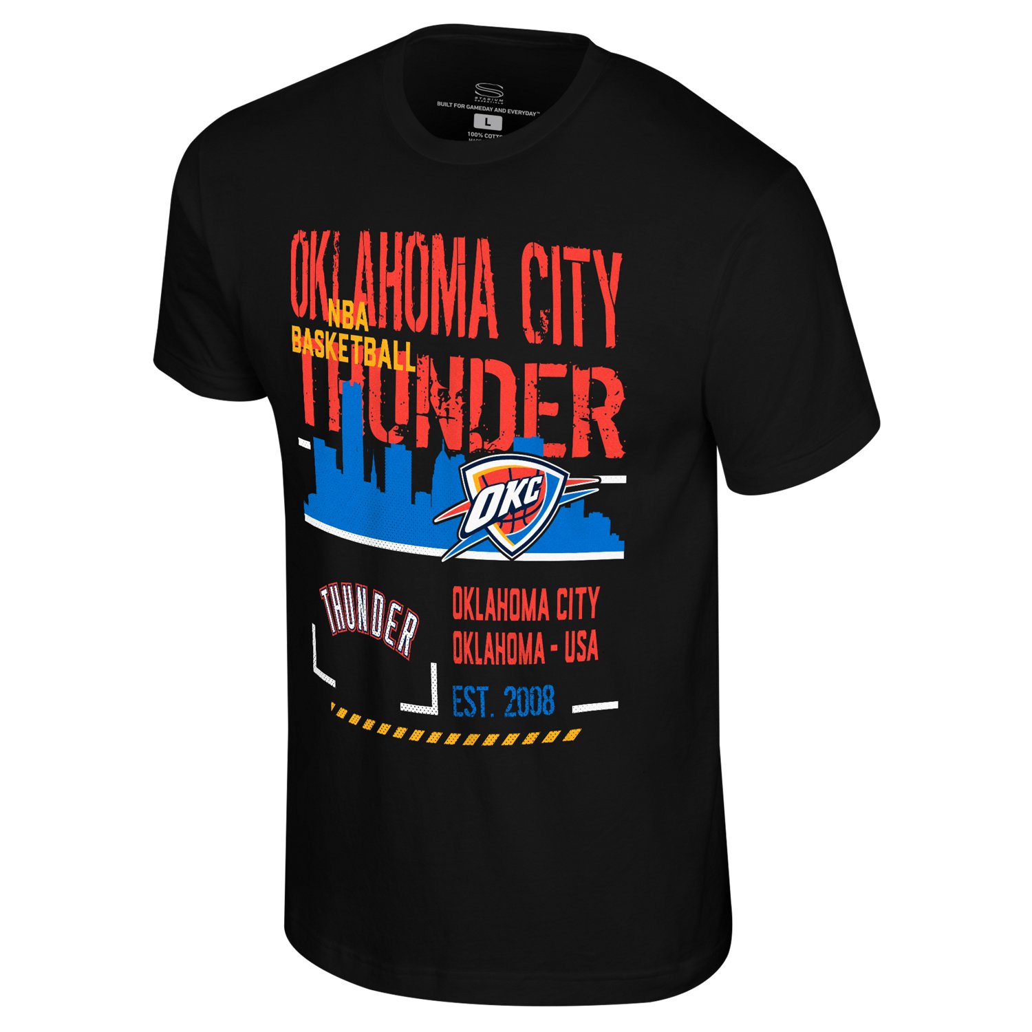 Stadium Essentials Men's Oklahoma City Thunder Urban Hideout T-shirt