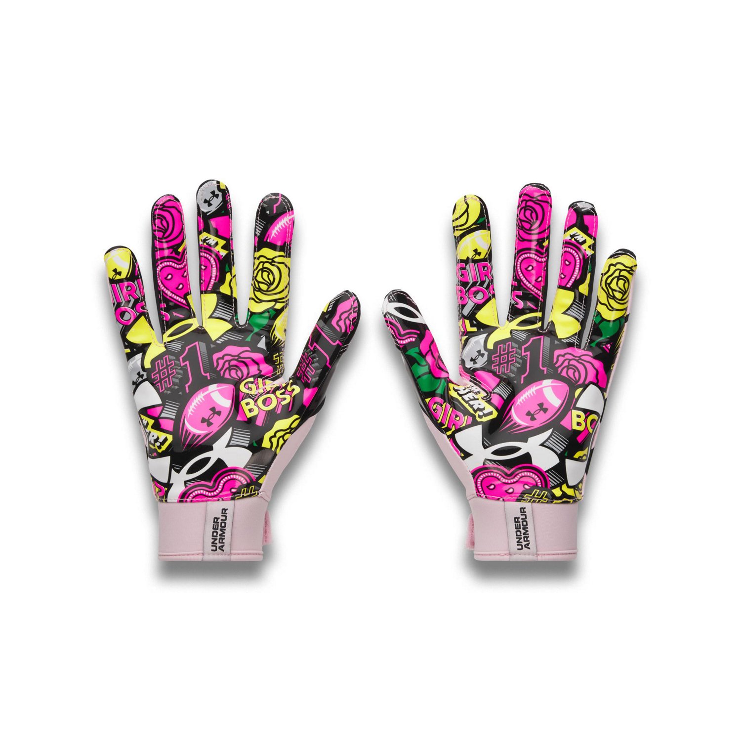 Under Armour Boys' Blur LE Football Gloves - view number 2