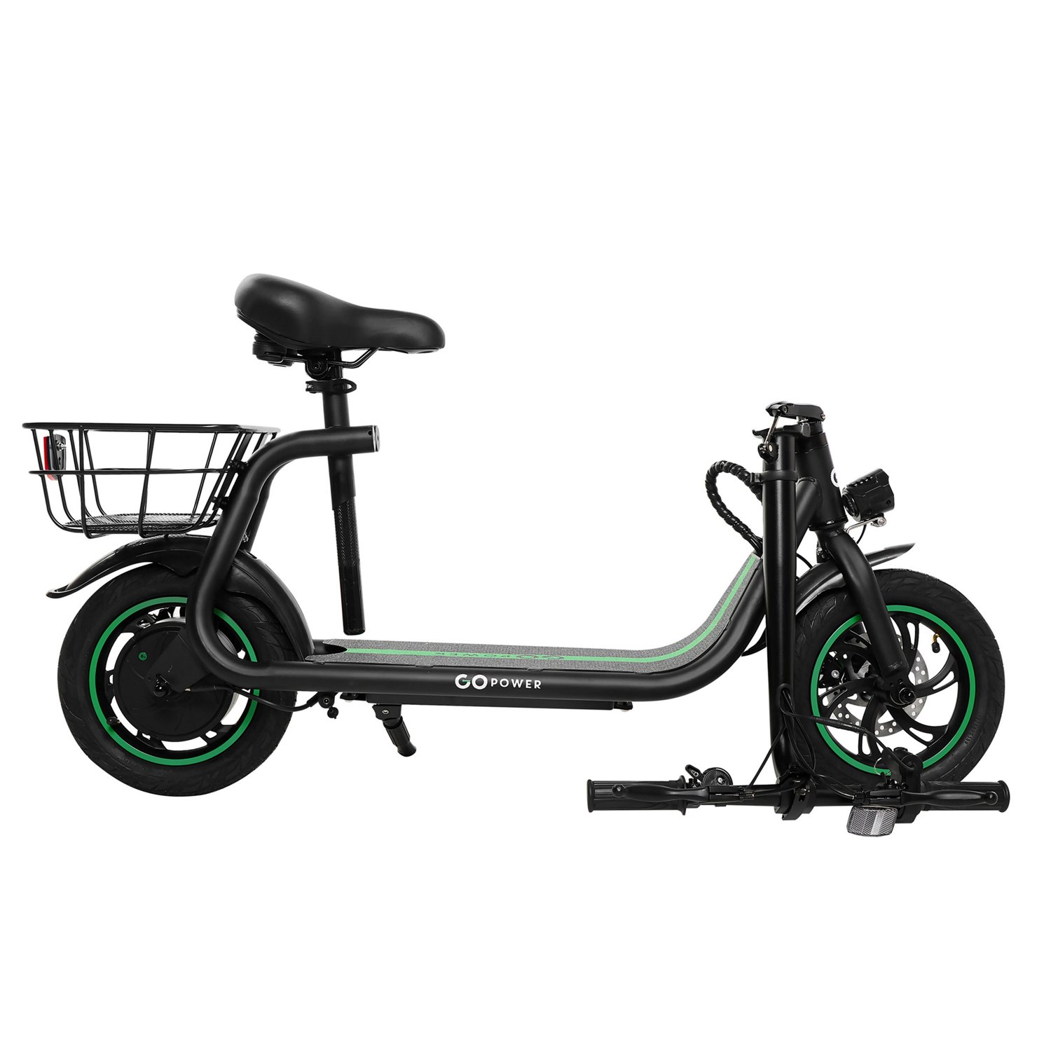 GoPower Adults'  GoFlow Electric Scooter with Seat - view number 4