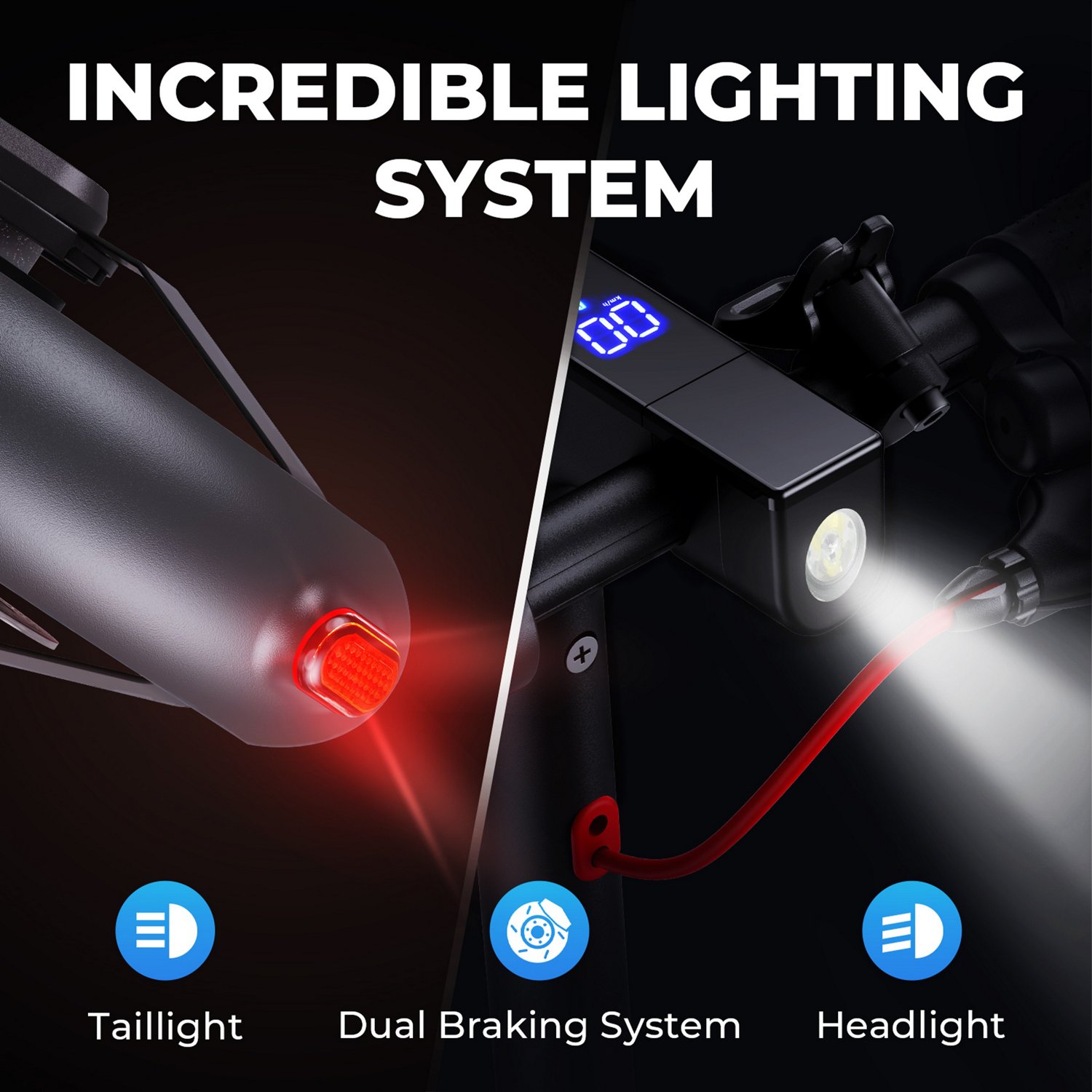 GoPower Adults'  GoZoom Electric Scooter - view number 5