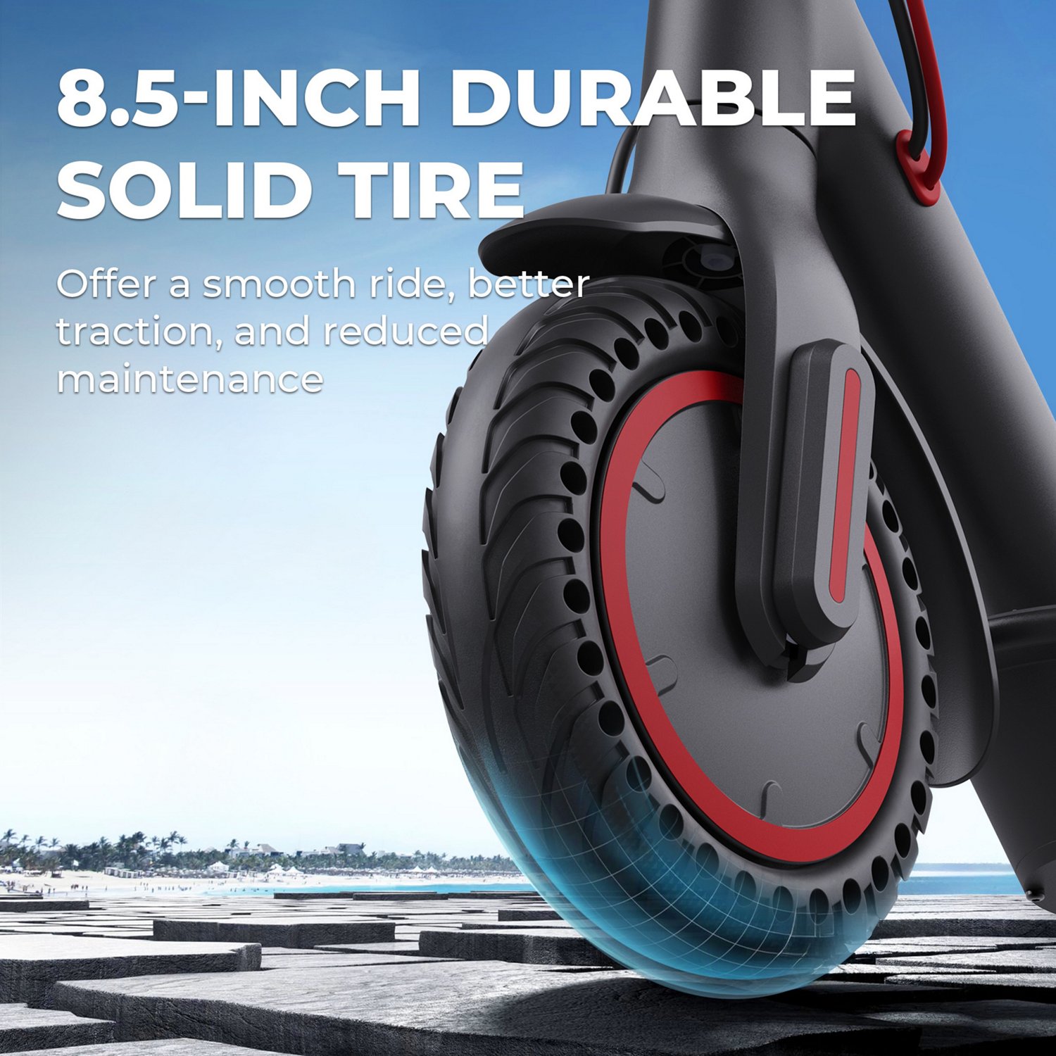GoPower Adults'  GoZoom Electric Scooter - view number 6