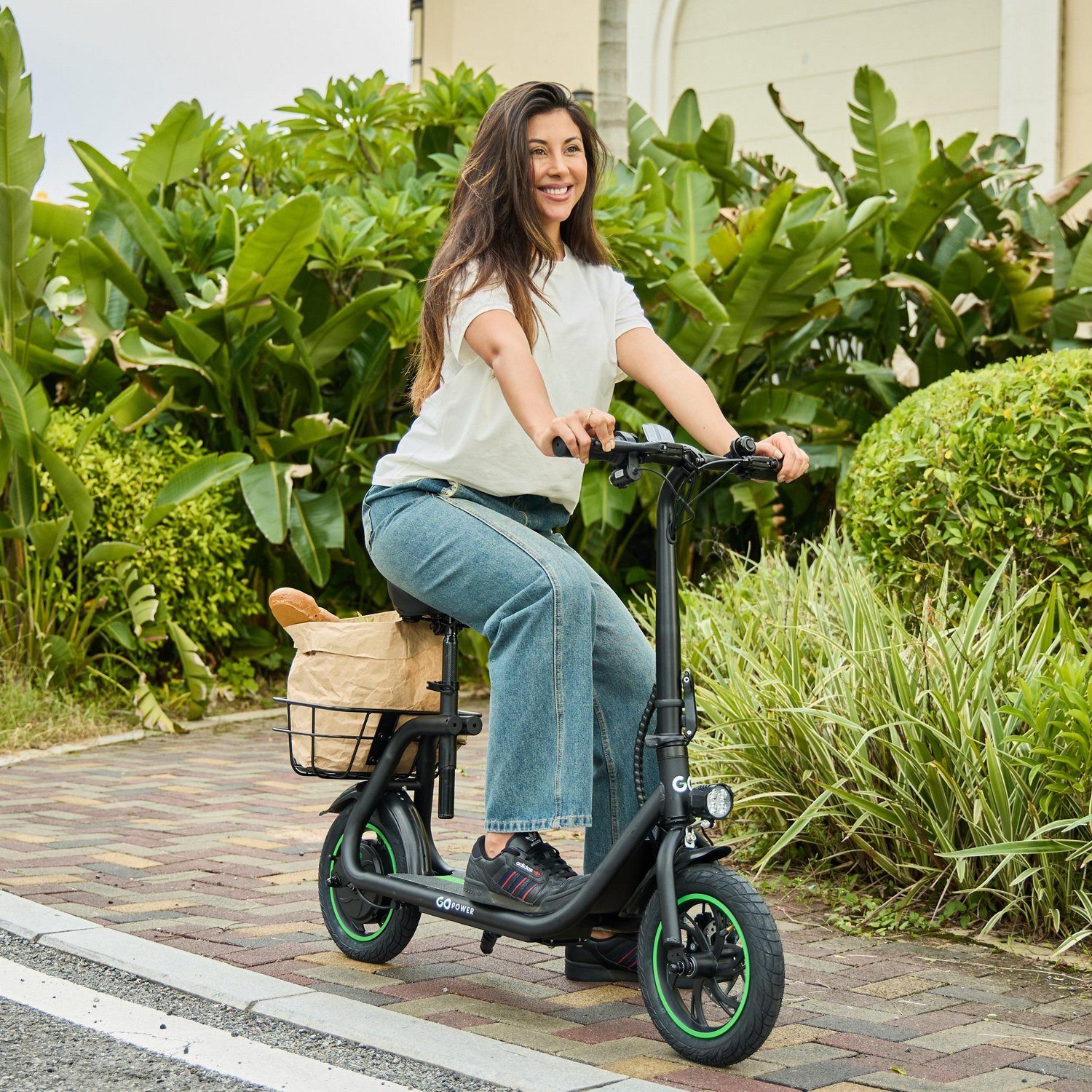 GoPower Adults'  GoFlow Electric Scooter with Seat - view number 5