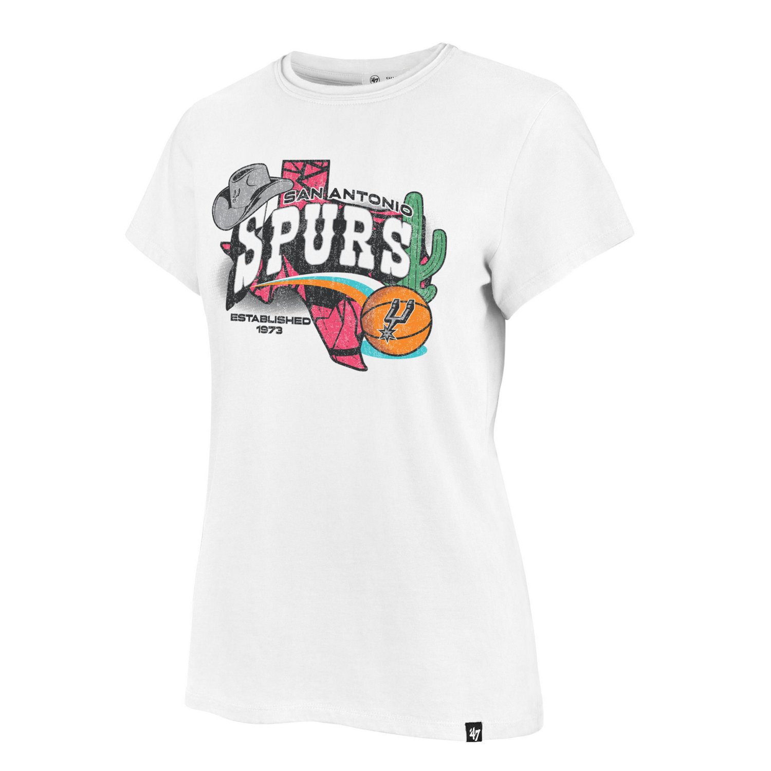 '47 Women's Spurs Regional Frankie Short Sleeve T-shirt