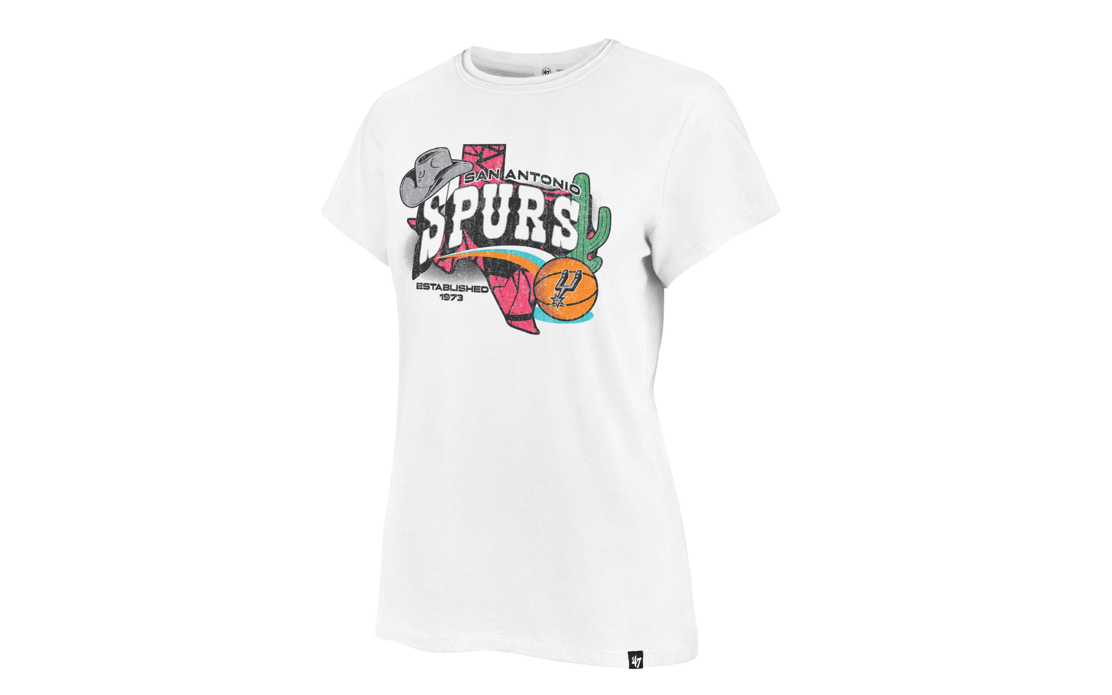 '47 Women's Spurs Regional Frankie Short Sleeve T-shirt