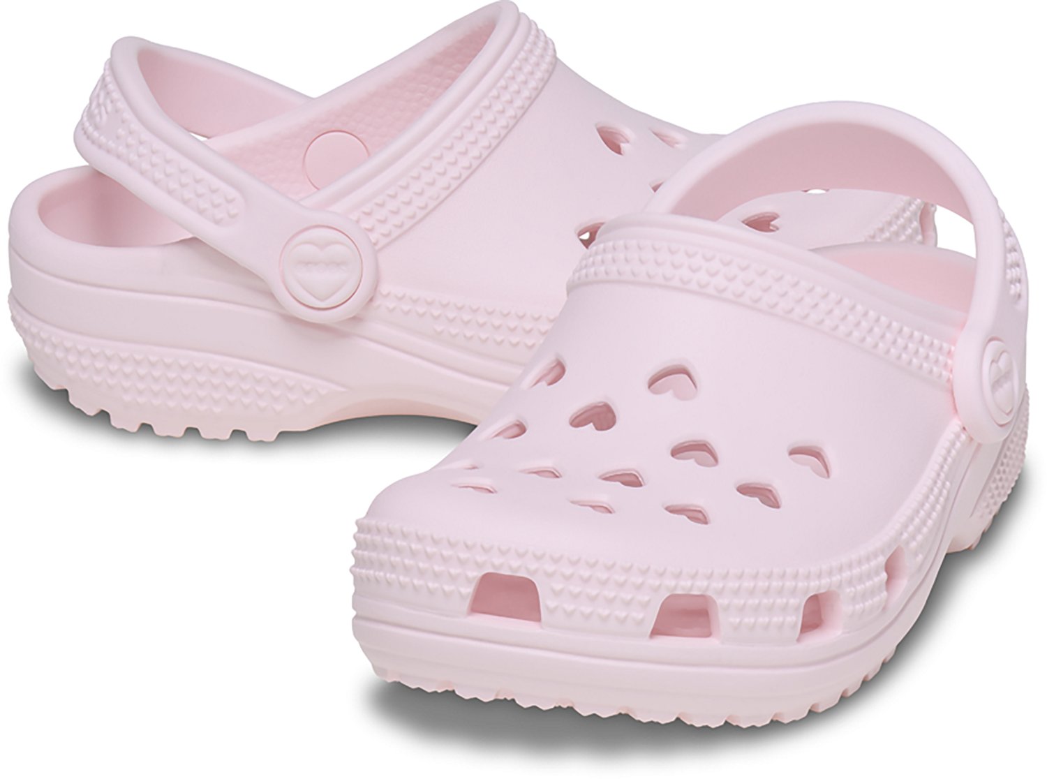 Crocs Toddlers' Hearts Cut Out Classic Clogs - view number 6