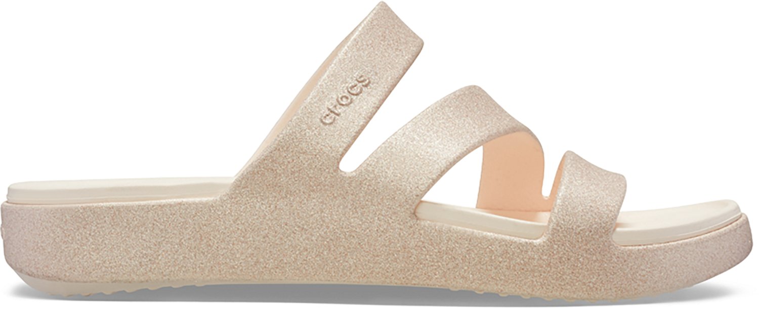 Crocs Women's Getaway Glimmer Strappy Sandals