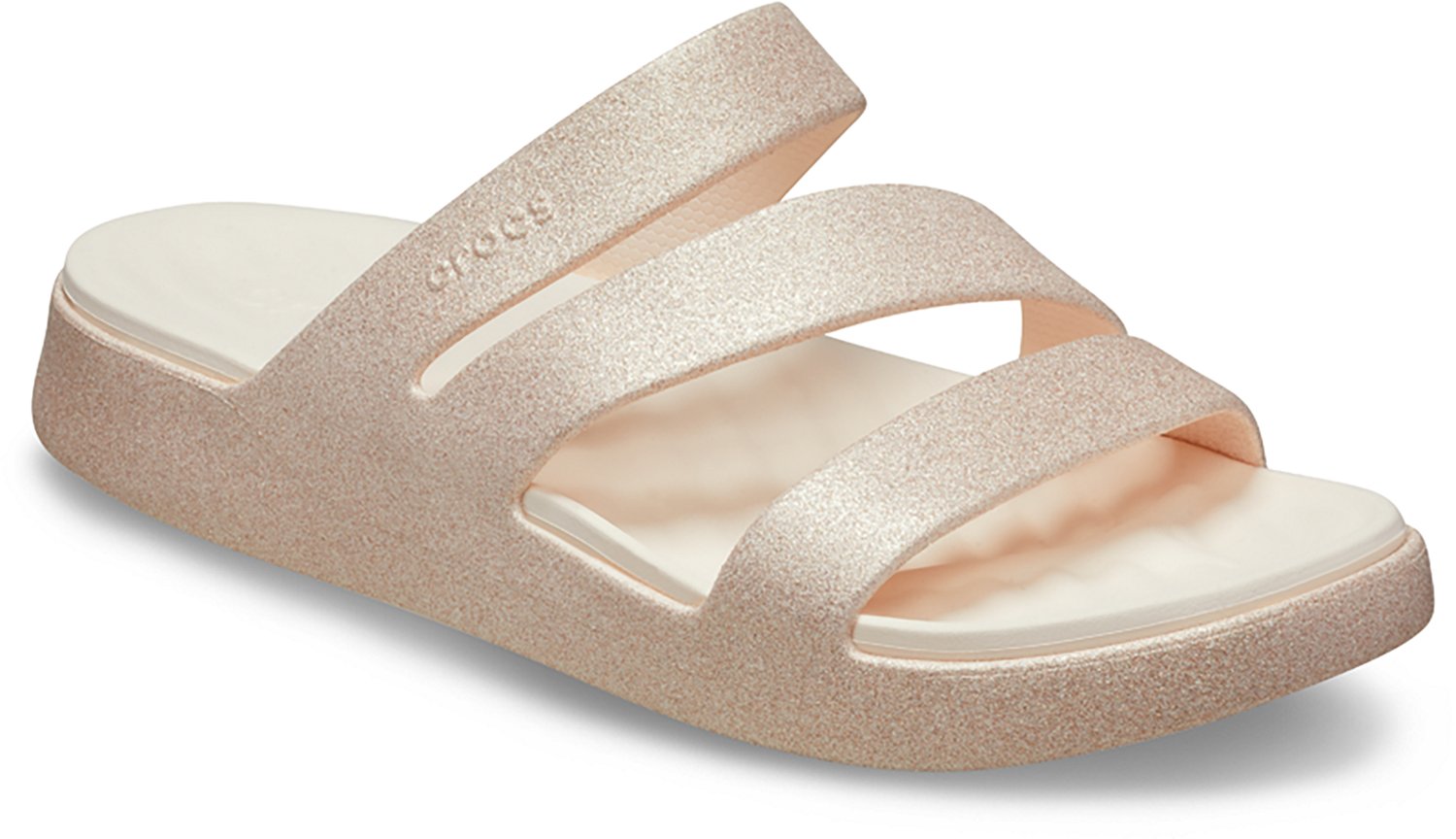 Crocs Women's Getaway Glimmer Strappy Sandals - view number 4