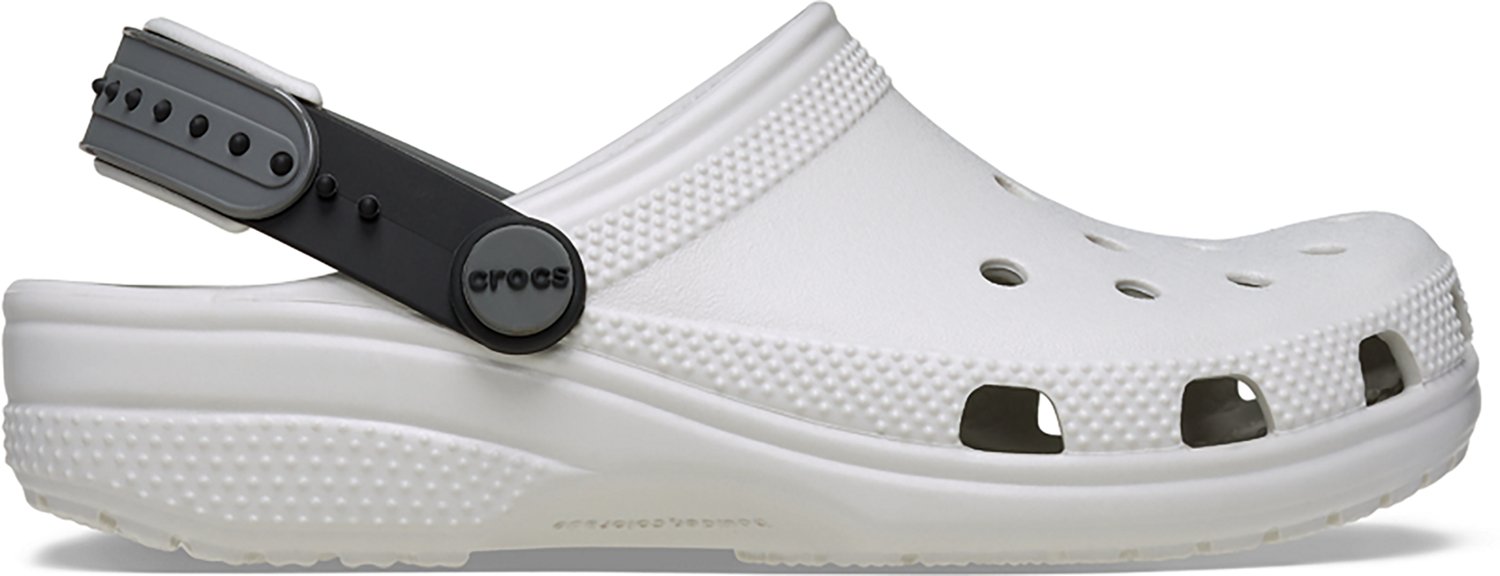 Crocs Kids' Classic Snapback Strap Clogs