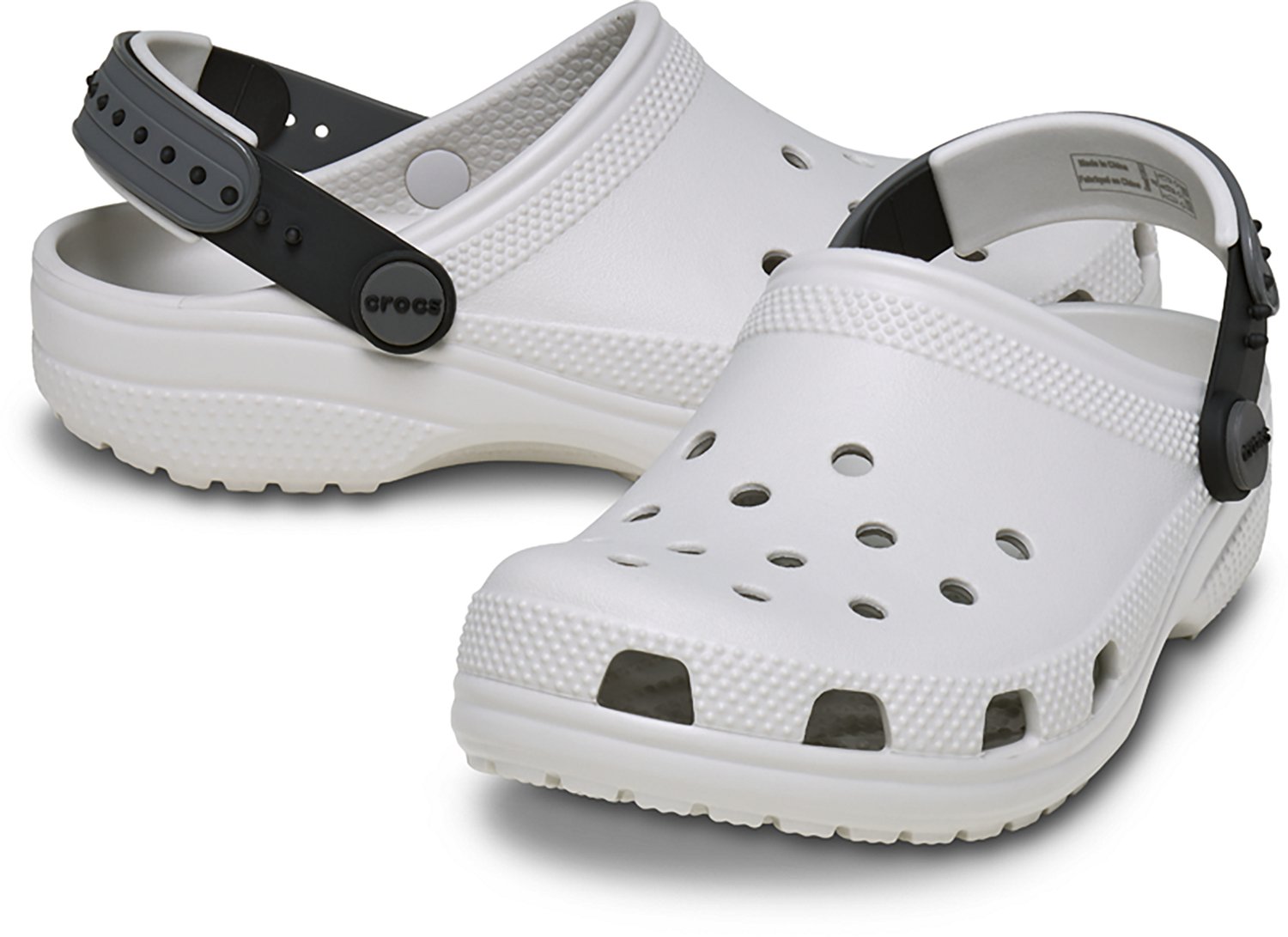 Crocs Kids' Classic Snapback Strap Clogs - view number 6