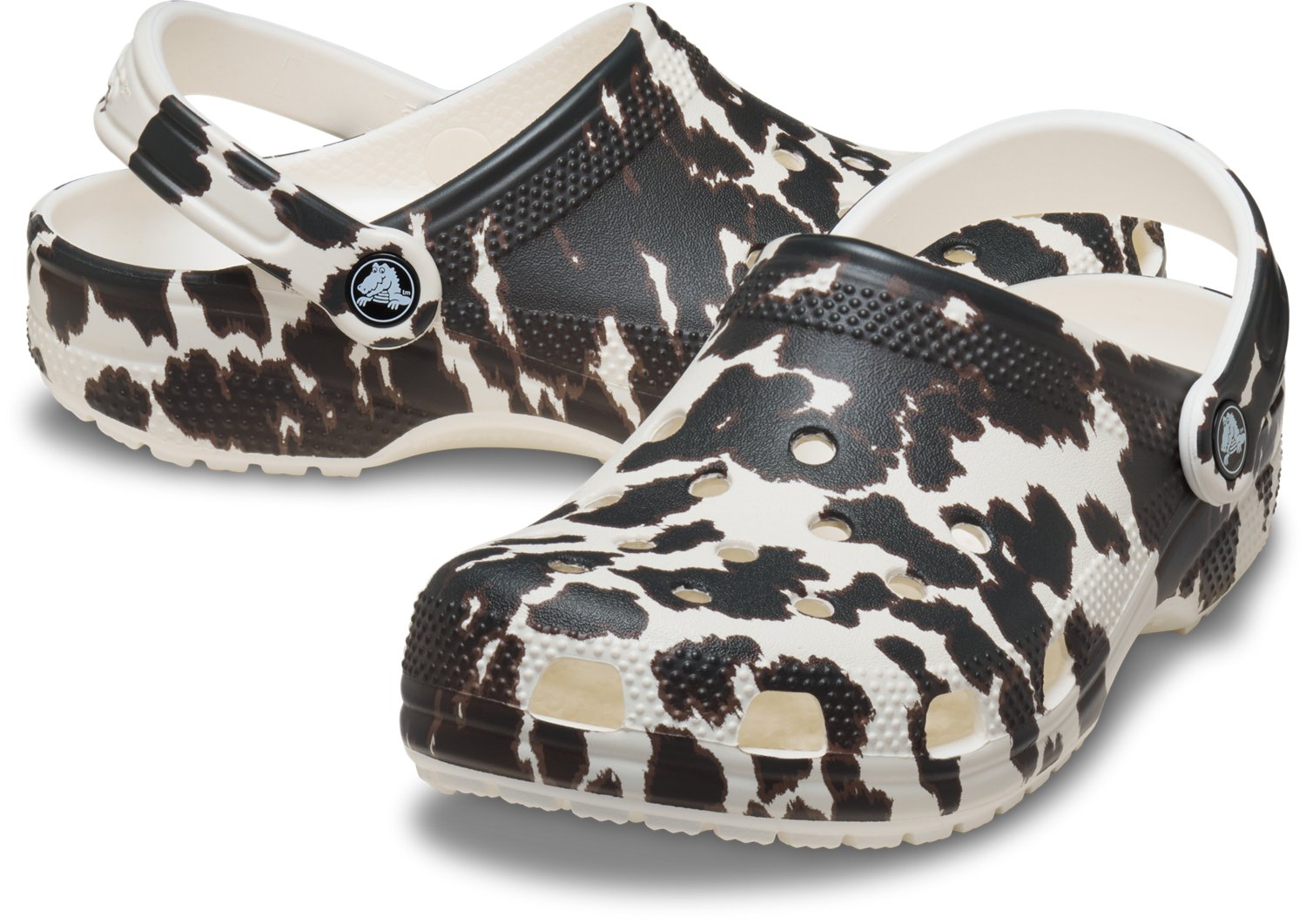 Crocs Adults' Classic Pop Cow Clogs - view number 2