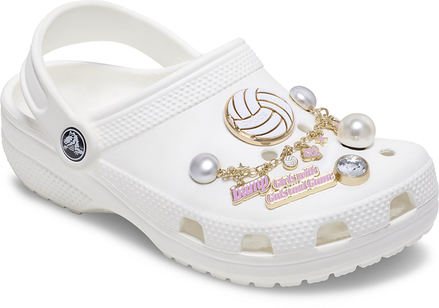 Crocs Volleyball Bling Jibbitz Charms 5-Pack - view number 3