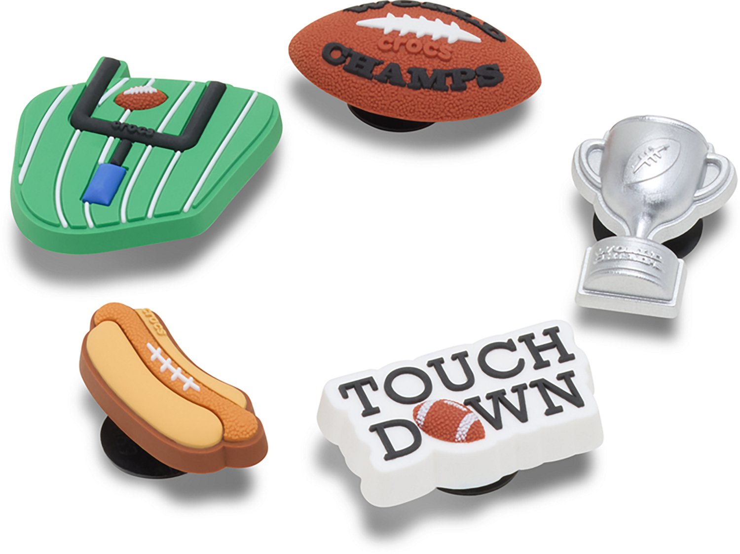Crocs Jibbitz Football Party 5 Pack - view number 2