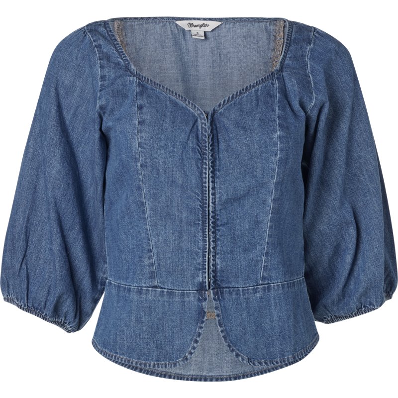 Wrangler Women's Denim Corset Top