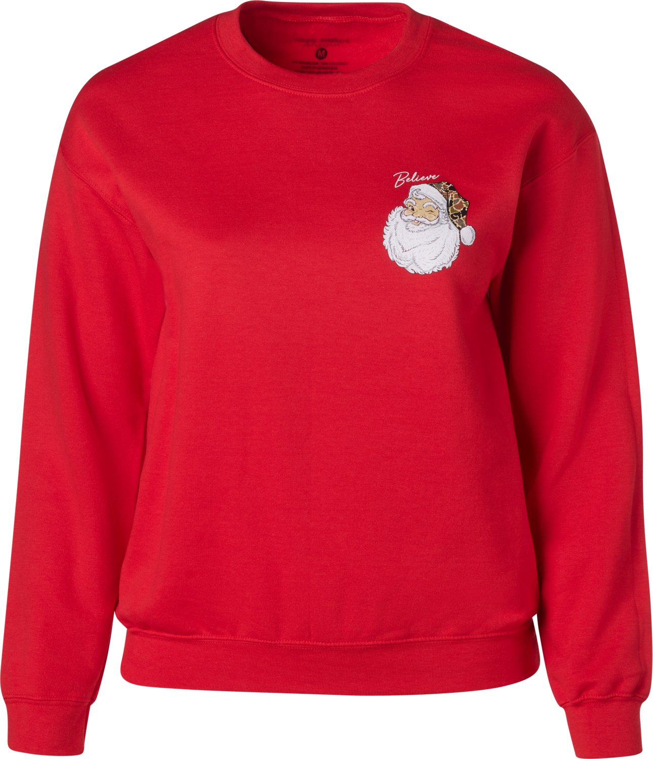 Simply Southern Women's Santa Crew Sweatshirt