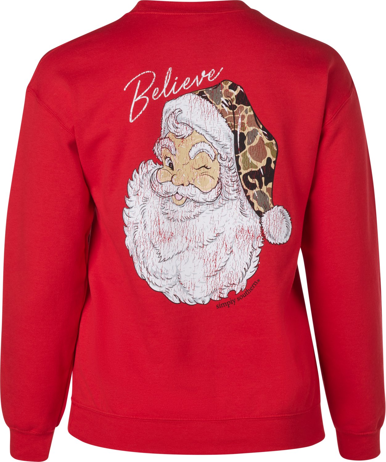 Simply Southern Women's Santa Crew Sweatshirt - view number 2