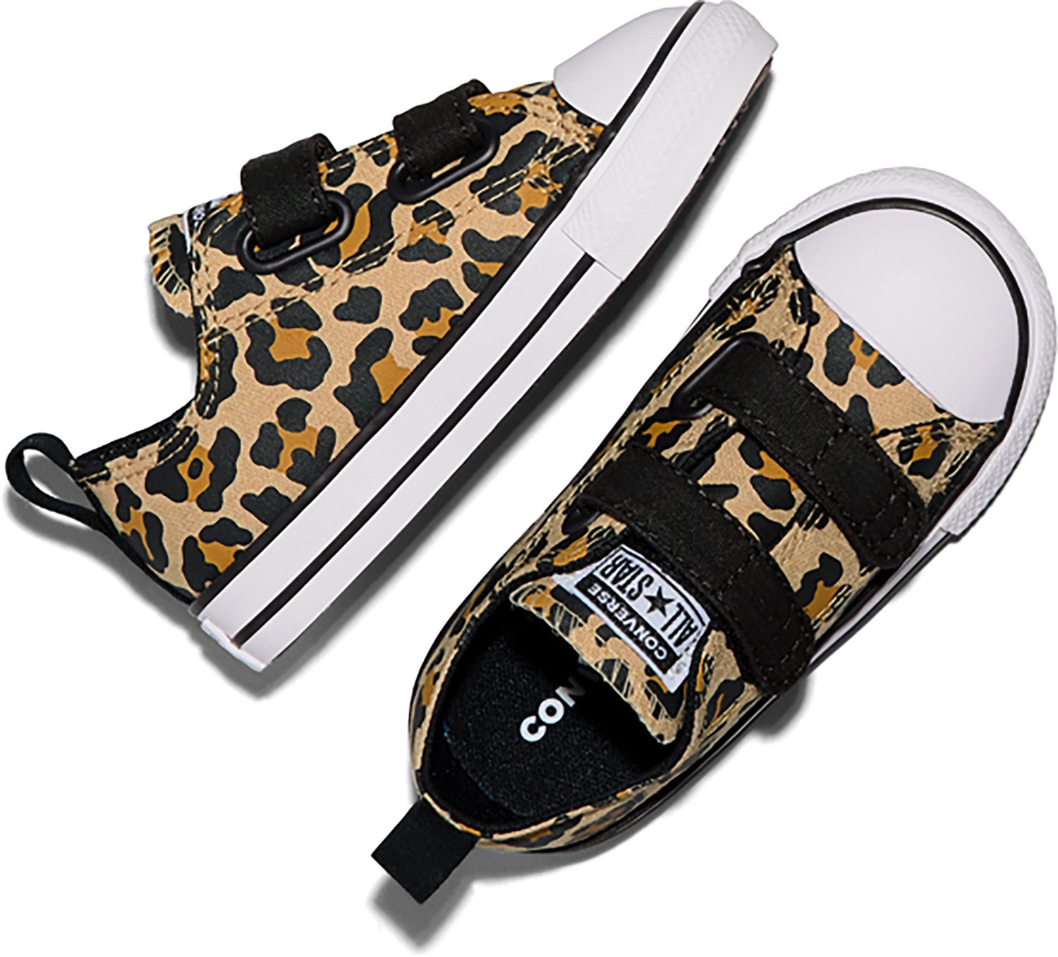Converse Toddler Girls' Chuck Taylor All Star Easy-On Leopard Shoes - view number 4