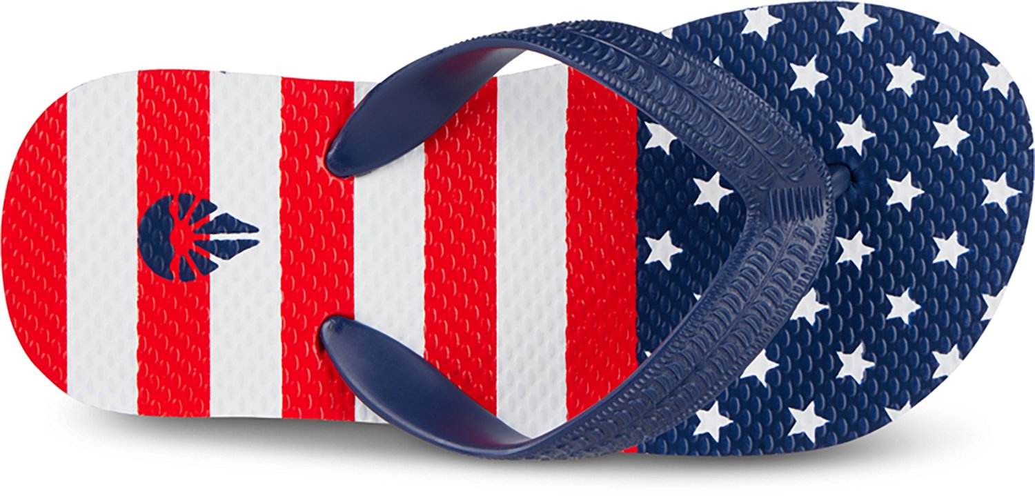 O’Rageous Kids’ Americana Flip-Flops - view number 3