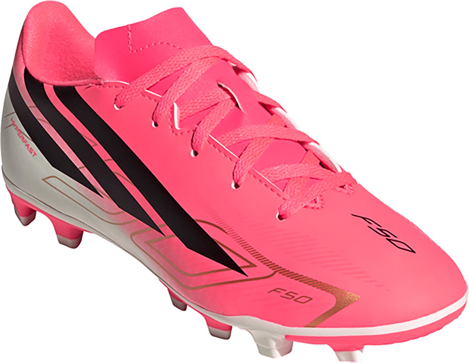 adidas Kids' F50 HYPERFAST CLUB Firm Ground/Multi-Ground Soccer Cleats - view number 3