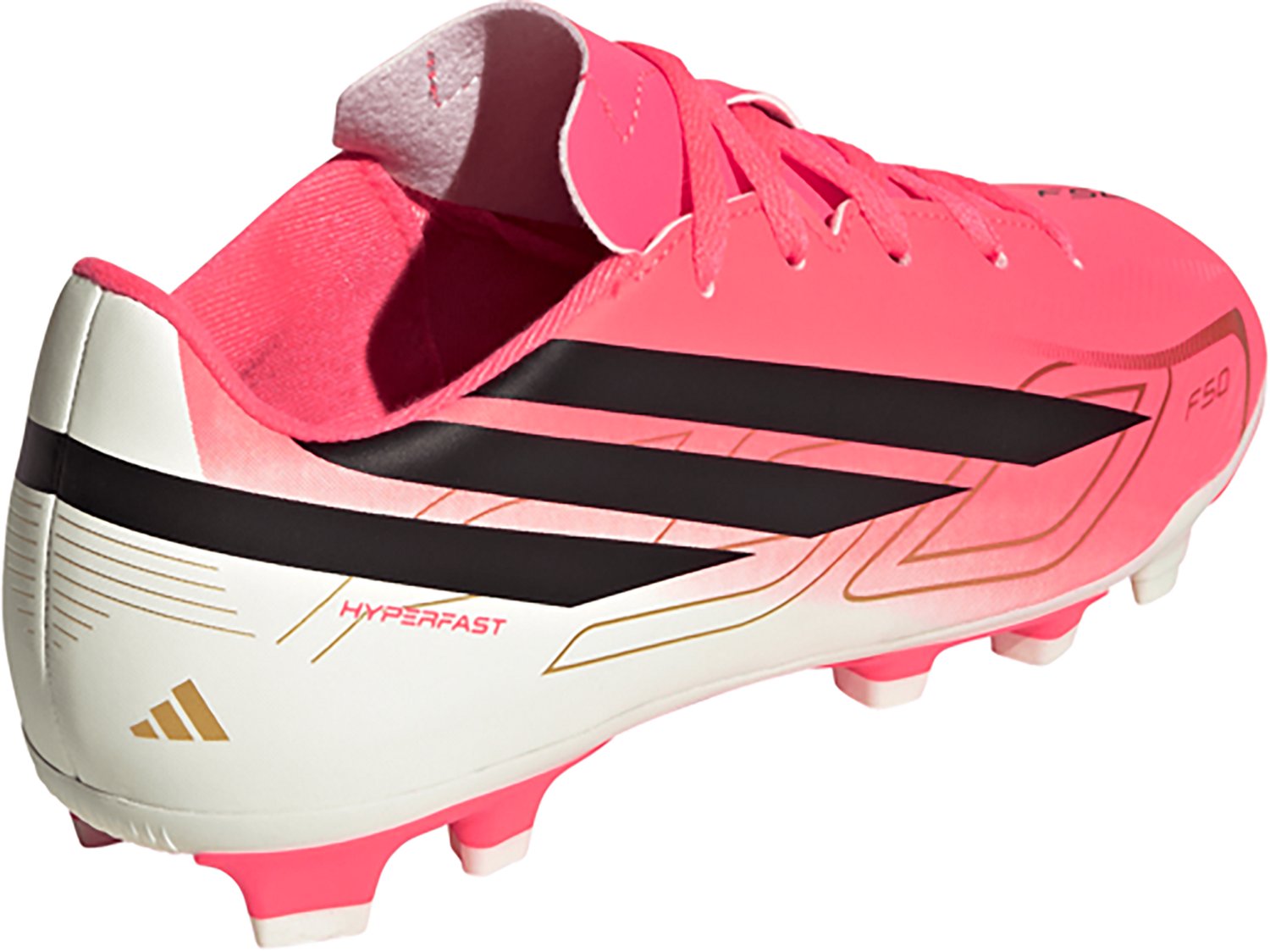 adidas Kids' F50 HYPERFAST CLUB Firm Ground/Multi-Ground Soccer Cleats - view number 4
