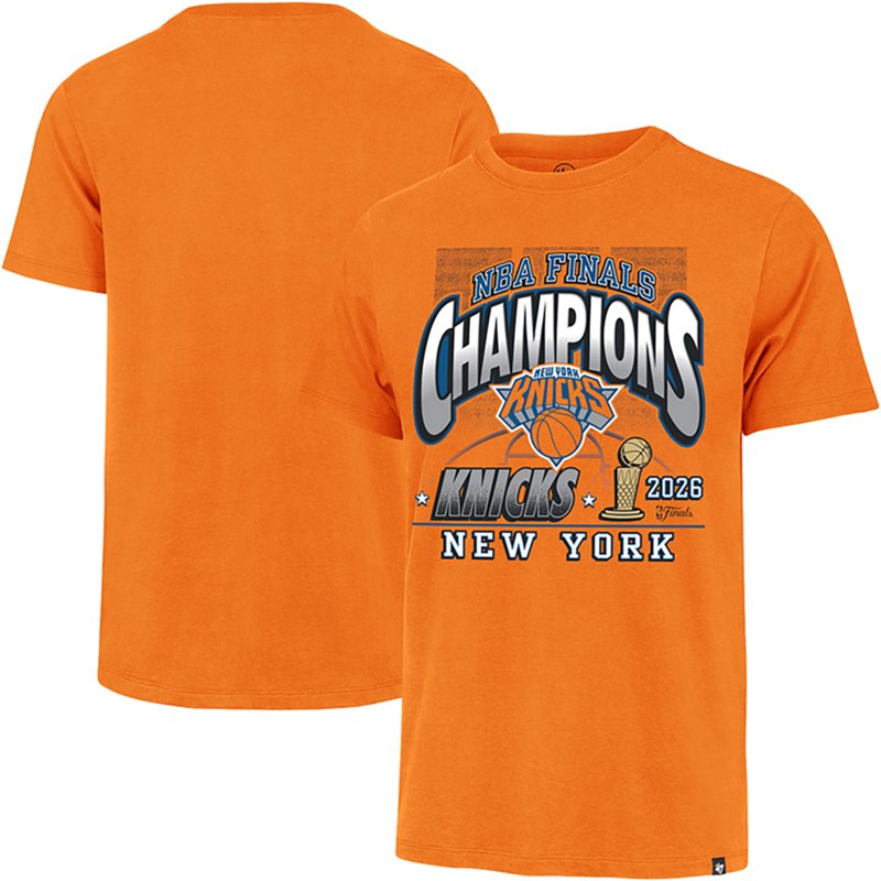 47 Brand Men's New York Knicks 2026 NBA Finals Champions Franklin T-Shirt