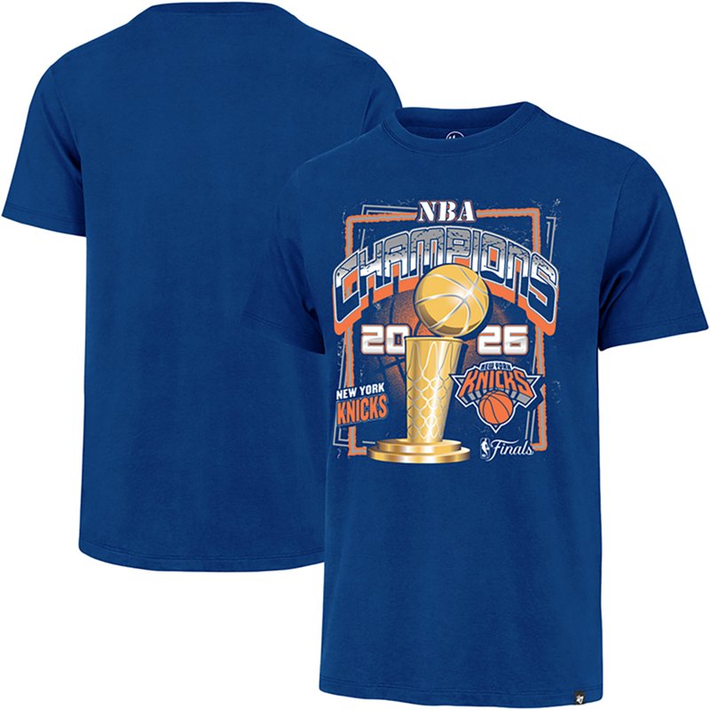 47 Brand Men's New York Knicks 2026 NBA Finals Champions Franklin T-Shirt