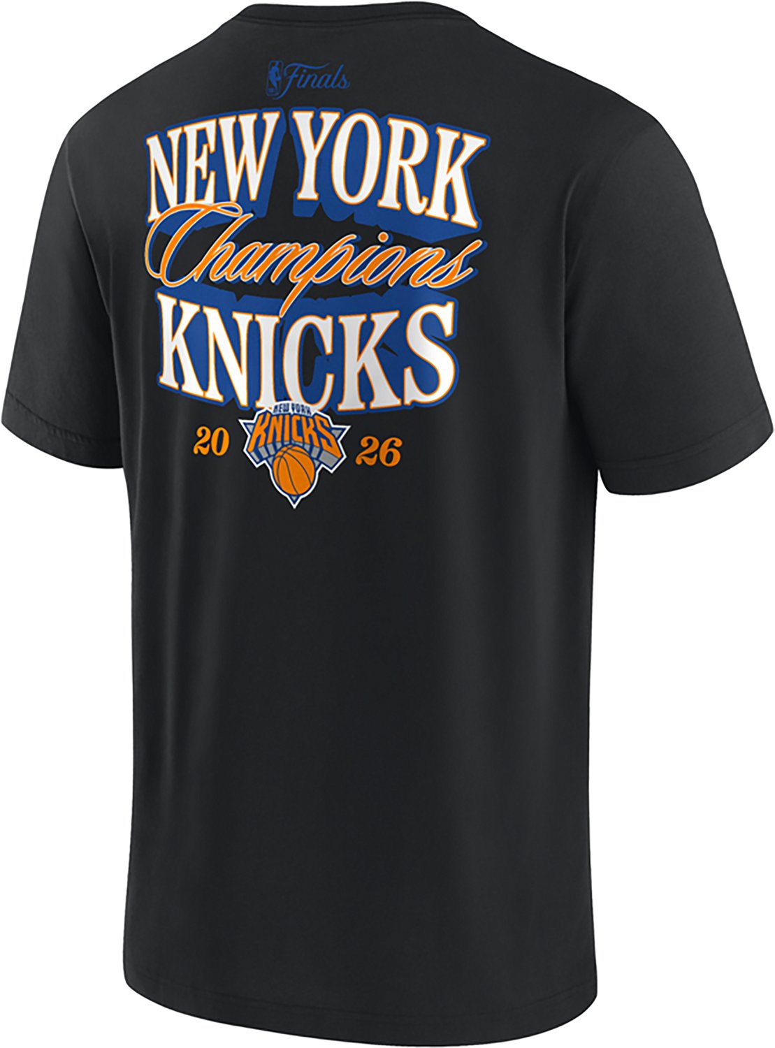 Fanatics Men's New York Knicks 2026 NBA Finals Elevated Legacy Heavyweight T-Shirt - view number 2