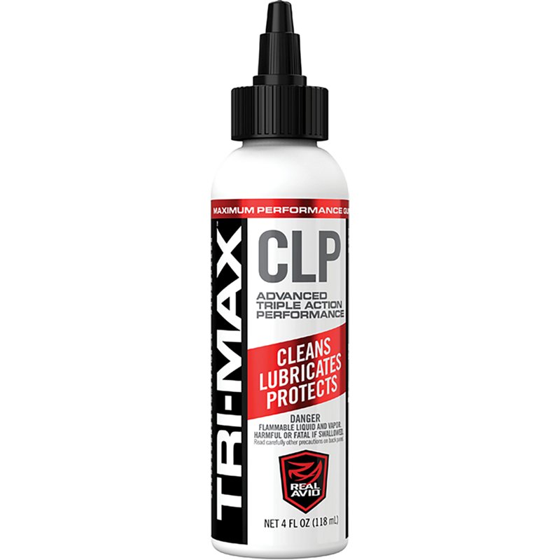 Real Avid Tri-Max CLP 4-oz. Liquid Gun Cleaner and Lubricant