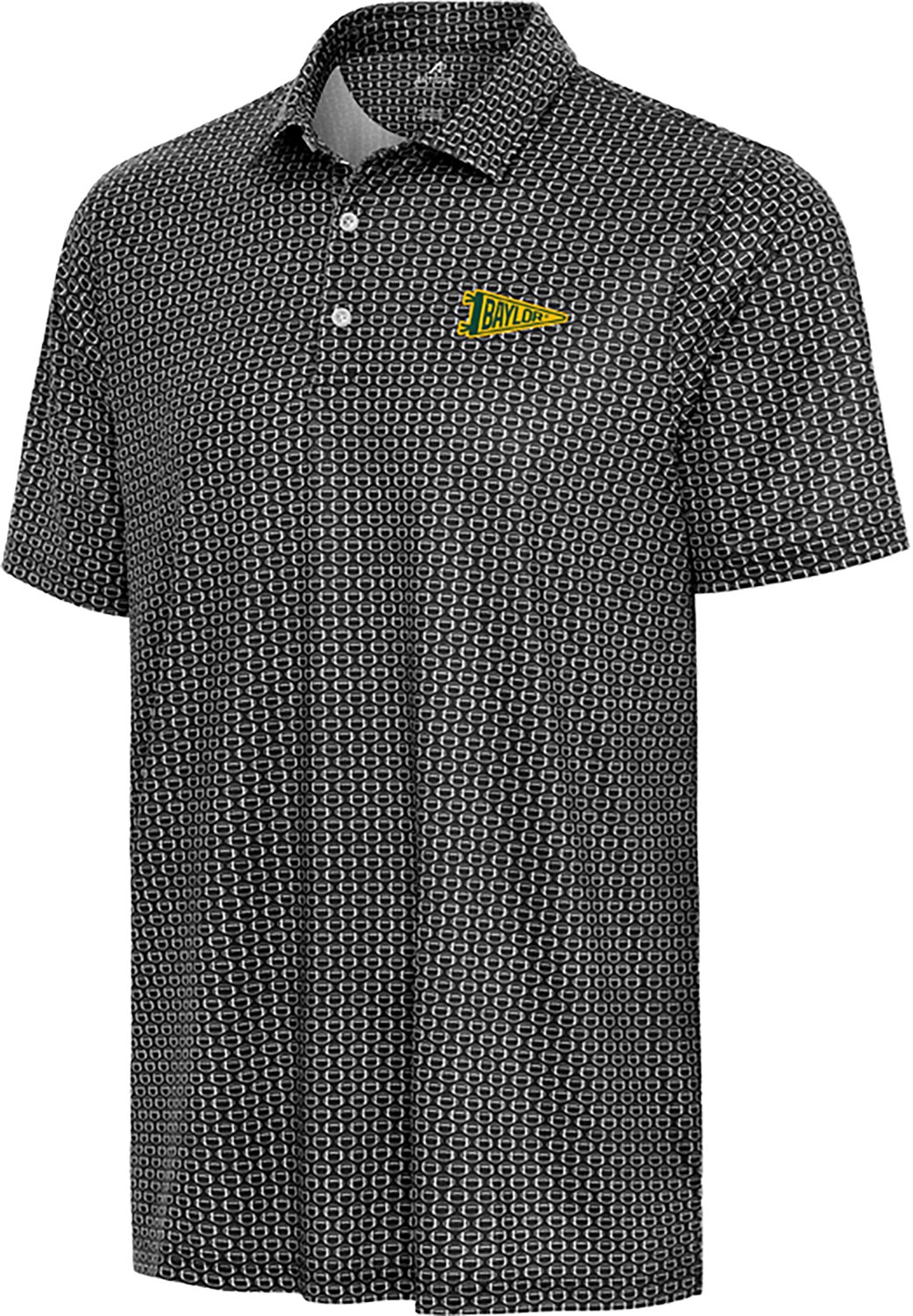 Antigua Men's Baylor University Pennant Huddle Polo Shirt