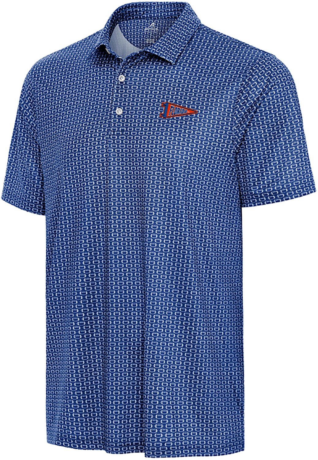 Antigua Men's University of Florida Pennant Huddle Polo Shirt