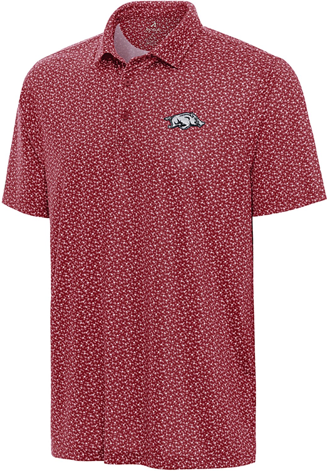 Antigua Men's University of Arkansas Vigorous Polo Shirt