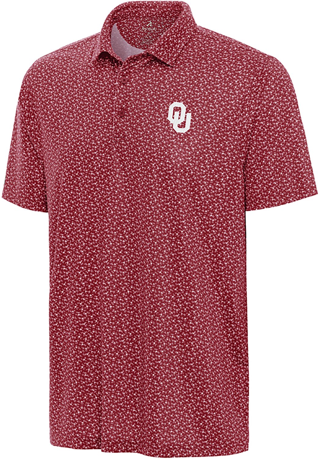 Antigua Men's University of Oklahoma Vigorous Polo Shirt