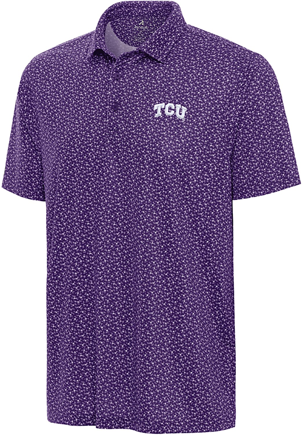 Antigua Men's Texas Christian University Vigorous Polo Shirt