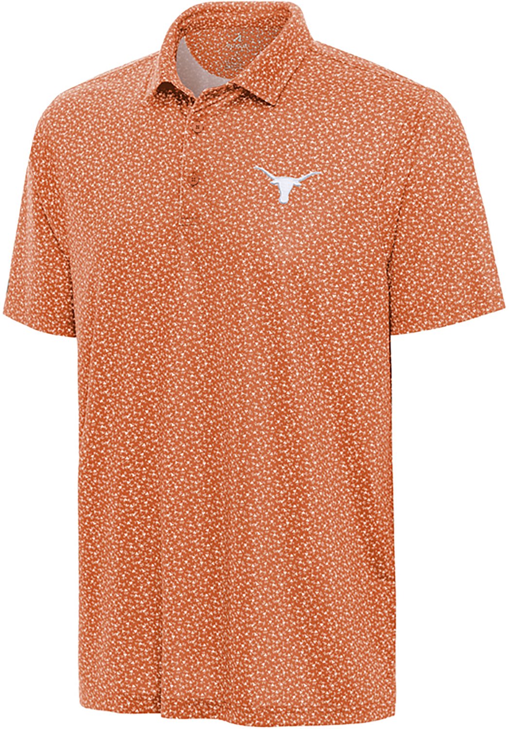 Antigua Men's University of Texas Vigorous Polo Shirt