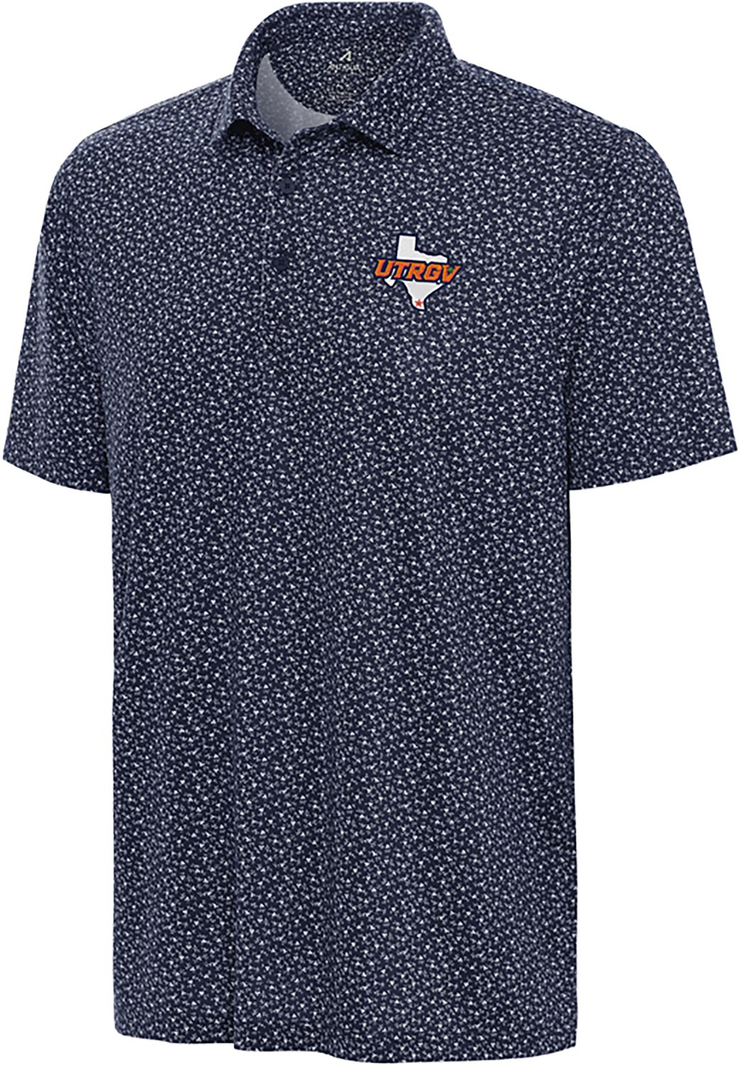 Antigua Men's University of Texas Rio Grande Valley Vigorous Polo Shirt