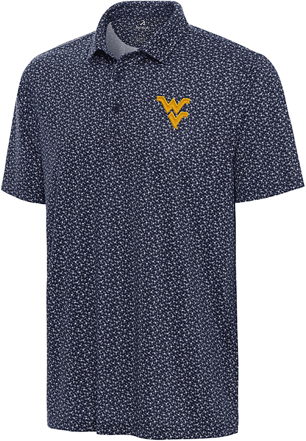 Antigua Men's West Virginia University Vigorous Polo Shirt