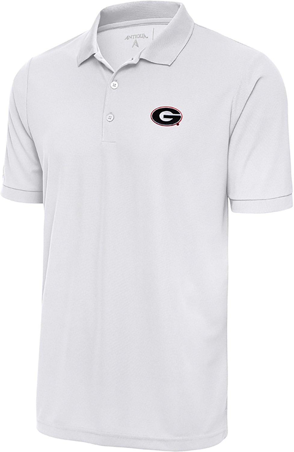 Antigua Men's University of Georgia Legacy Pique Polo Shirt