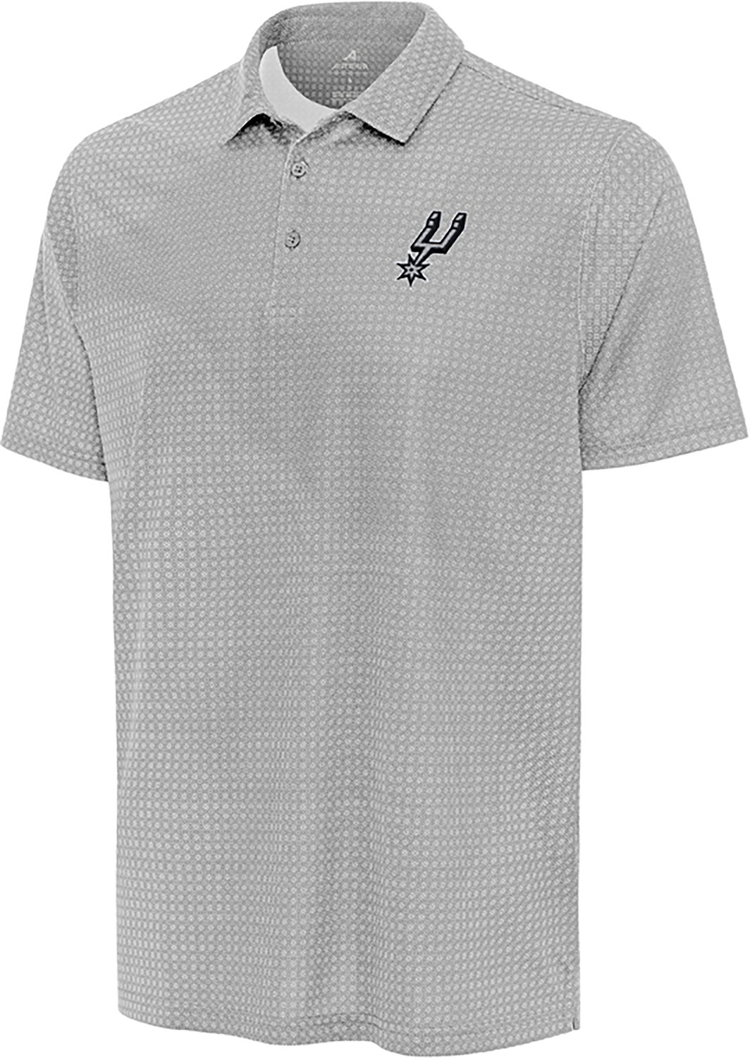 Antigua Men's San Antonio Spurs Mosaic Polo Shirt