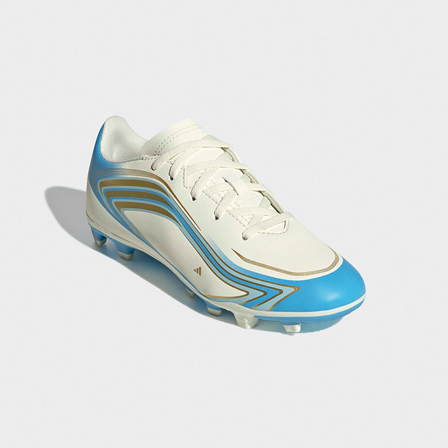 adidas Kids F50 Club Firm Ground Messi Soccer Cleats - view number 3
