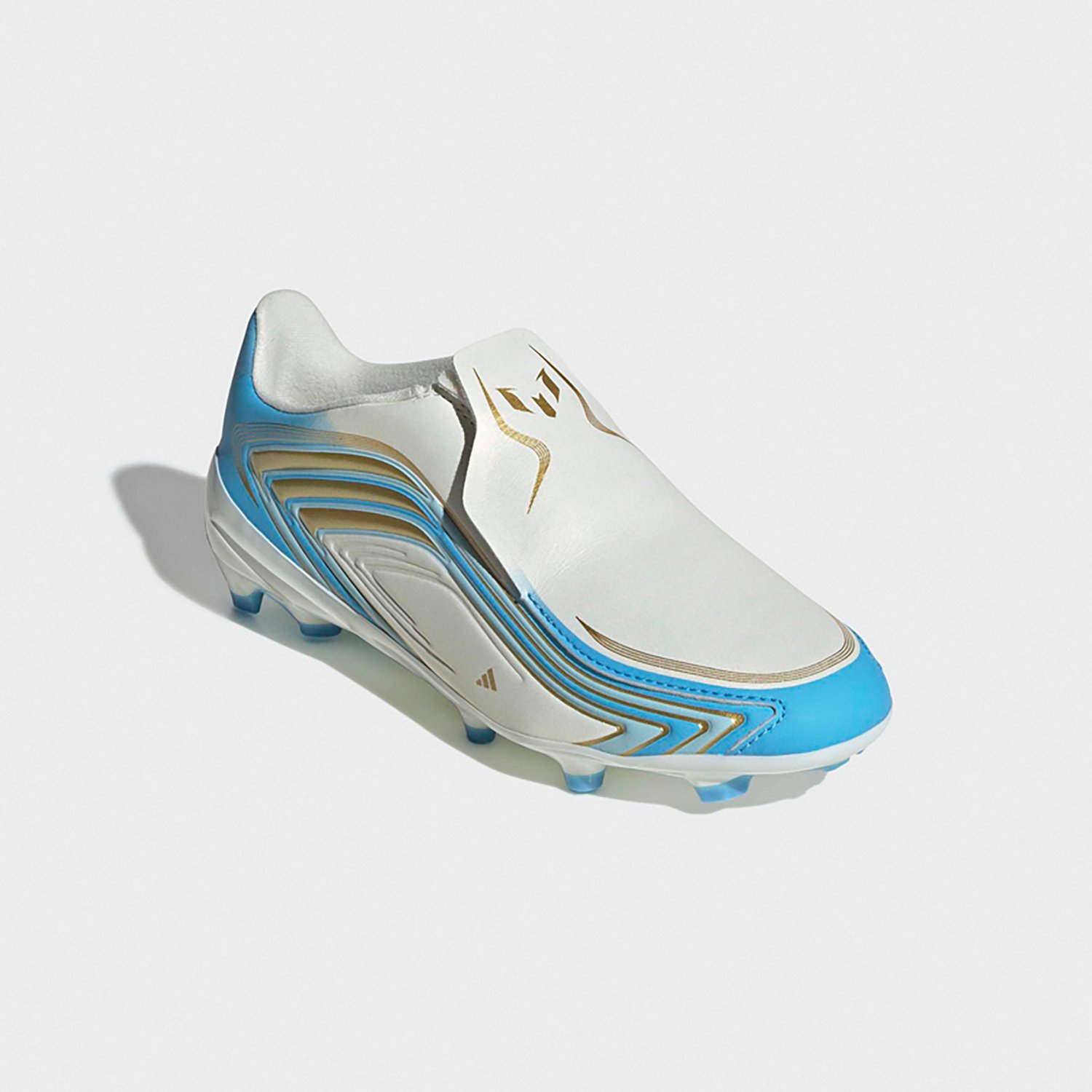 adidas Kids’ F50 Messi League Laceless FG Soccer Cleats - view number 3