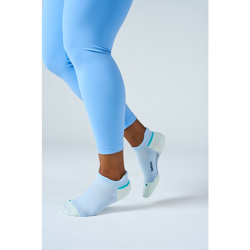 Feetures Elite Max Cushion No Show Tab, Men's, Medium, Glacier Mist
