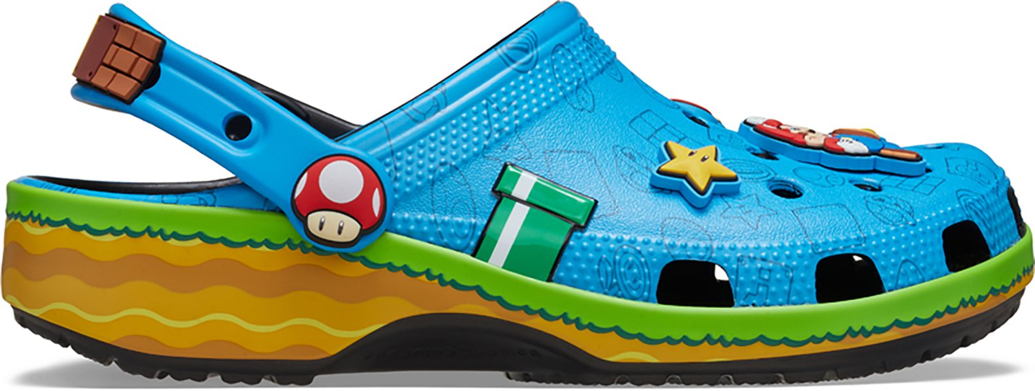 Crocs Adults' Super Mario Classic Clogs