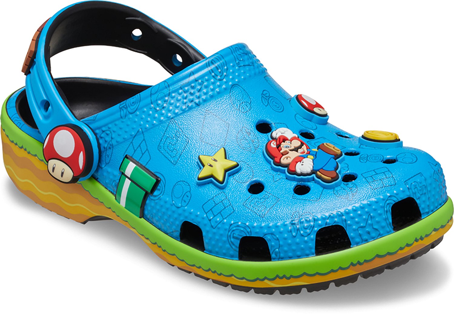 Crocs Kids' Super Mario Classic Clogs - view number 3
